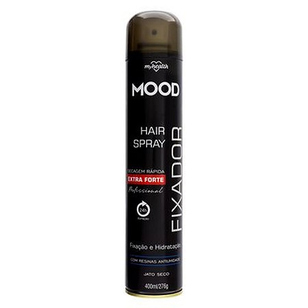 Spray Fixador de Cabelo Extra Forte Mood 400ml