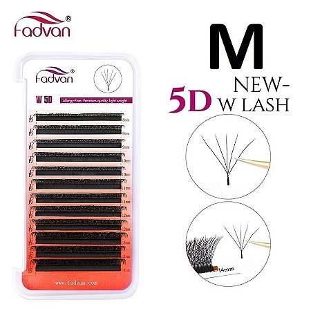 Cílios Fadvan 5D W 0,07 M