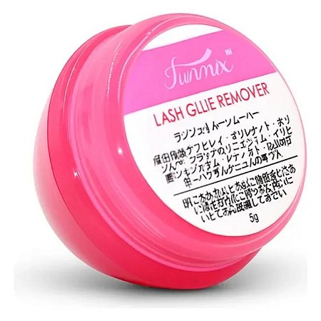 Removedor Creme Funmix para Extensão de Cílios Pink 5gr