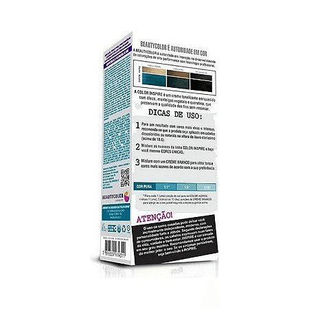 Creme Tonalizante de Pigmentação Direta Color Inspire - Anima Blue 100gr