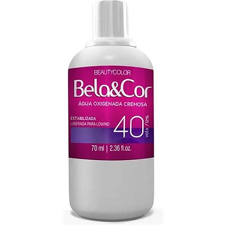 Água Oxigenada Bela&Cor - 40 volumes 70ml