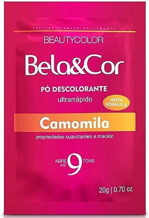 Pó Descolorante Bela&Cor - Camomila 300gr