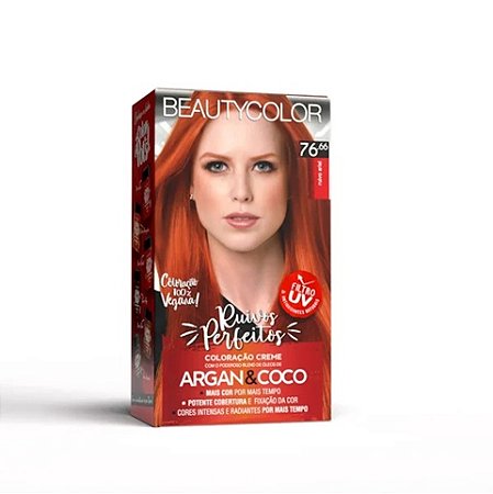 Coloração Kit BEAUTYCOLOR - 76.66 Ruivo Ariel