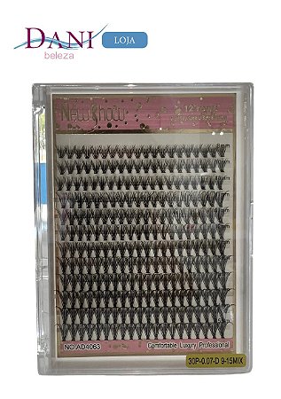 Cílios Tufo New Show 30P 0,07D Mix 9-15mm