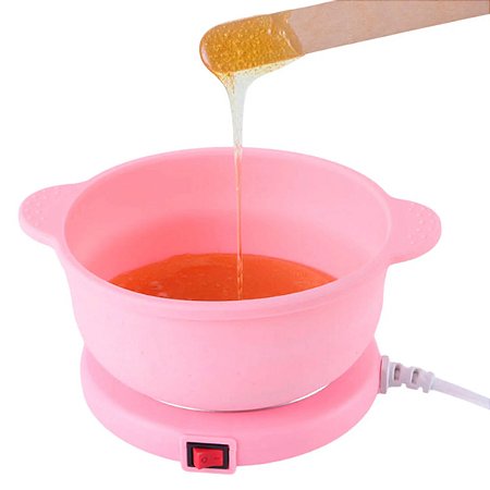 Panela Termocera Depilação Pote Silicone 400ml Wax Warmer
