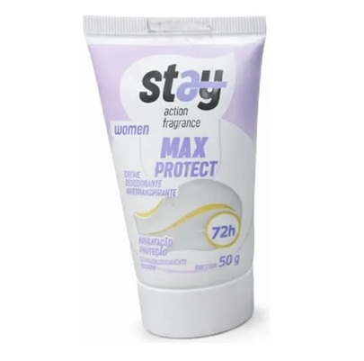 Creme Desodorante Antitranspirante Stay Max Protect Women 50gr