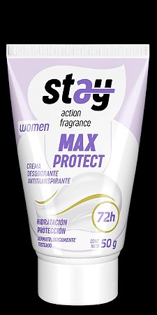 Creme Desodorante Antitranspirante Stay Max Protect Woman 50gr