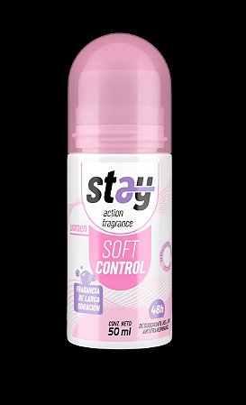 Desodorante Roll On Stay Soft Control Woman 50ml