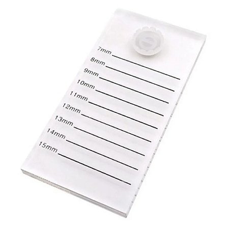 Placa Suporte Acrílica para Cílios