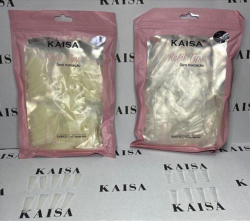 Tips Bailarina Natural Refil Kaisa 500un