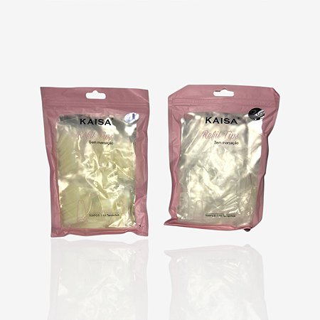 Tips Curvatura C Natural Refil Kaisa 500un