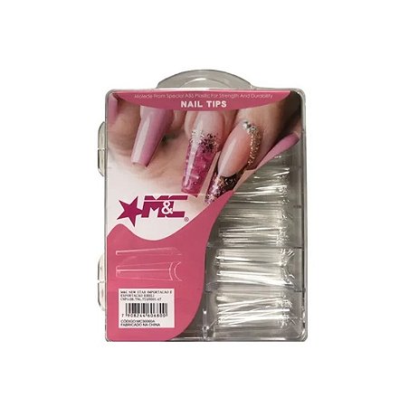 Tips Vamp Transparente M&C 100un
