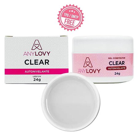 Gel Construtor Autonivelante Anylovy Clear 24g
