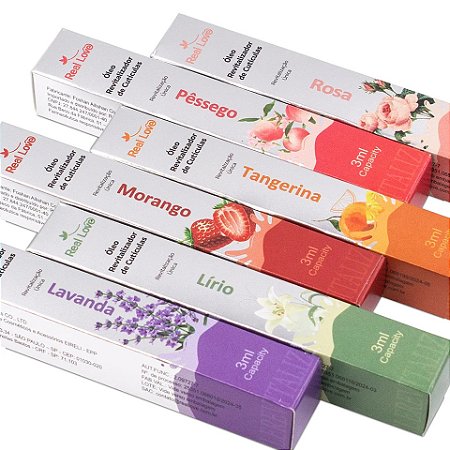 Óleo Revitalizador de Cutículas Real Love 3ml