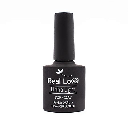 Top Coat Linha Light Real Love 8ml