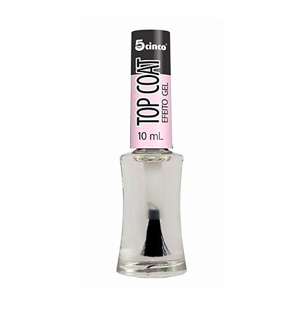 Cobertura Gel Top Coat 5cinco 10ml