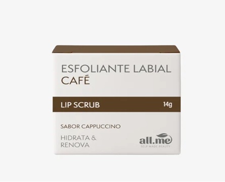Esfoliante Labial Lip Scrub Café All.me Beauty 14g