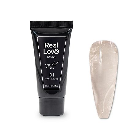 Polygel para Alongamento de Unhas Real Love 30ml