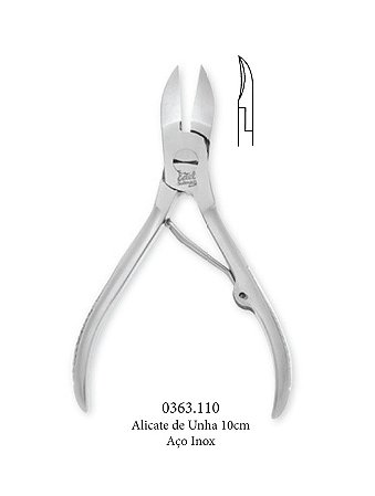 Alicate de Unha 10cm Edel Solingen