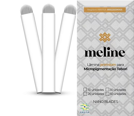 Lamina Flex Meline 18U Pontas 0,15mm