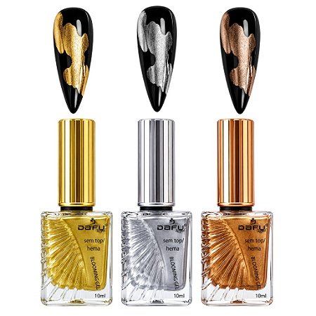 Esmalte Blooming Efeito Aquarela Dafu 10ml