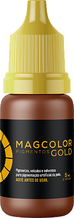 Castanho Médio Pigmento MagColor Gold 5ml