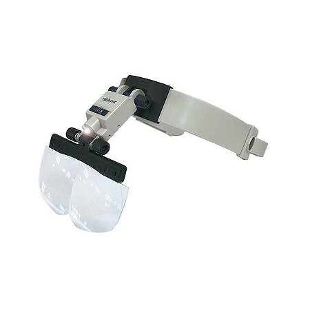 Lupa de Cabeça SLC-1010 LED Solver