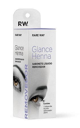 Removedor Glance Henna Rare Way 20ml