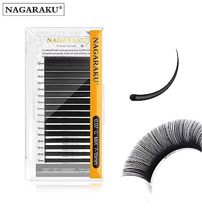 Cílios Nagaraku Premium Eyeslash 0,07 D Mix 7-15mm