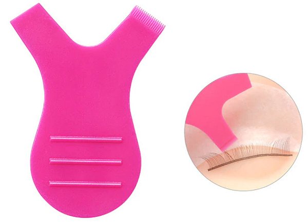Espátula Pente para Lifting e Permanente de Cílios Pink