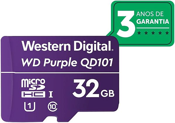 Cartão Micro SD 32GB 16TBW