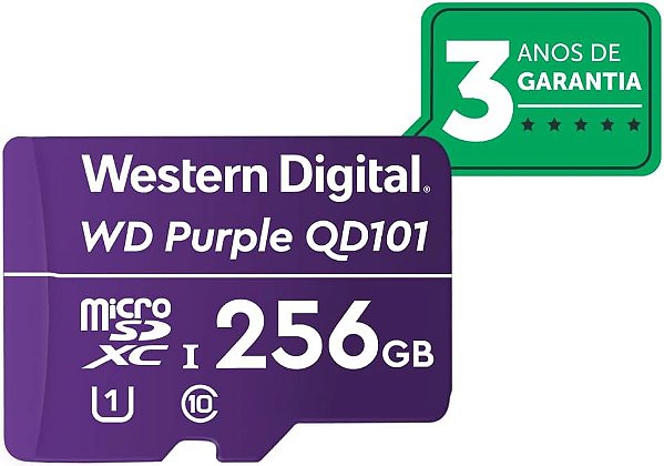 Cartão Micro SD 256GB 128TBW