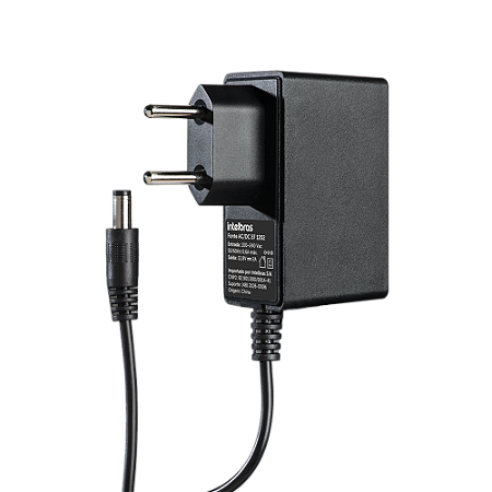 Fonte 12,8V 2A EF 1202 Preto Intelbras