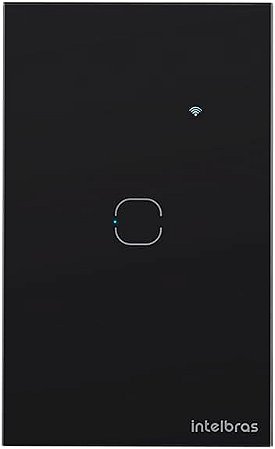 Interruptor Smart WI-FI Touch 1 Preto EWS 1001