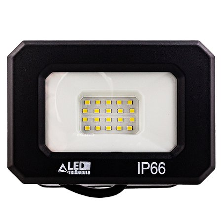 PROJETOR LED PRETO 50W 6500K TRIANGULO