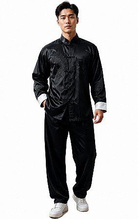 Conjunto Chinês Preto