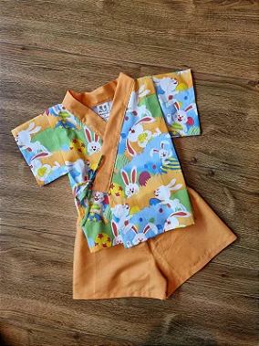 CONJUNTO INFANTIL USAGI