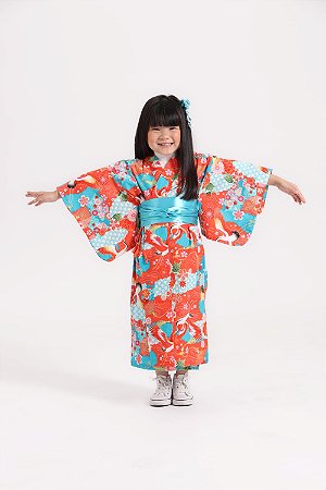 KIMONO INFANTIL TSURU