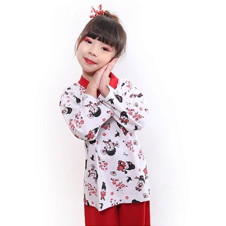 Pijama Infantil Kokeshi