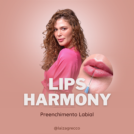 Curso On Line Lips Harmony - Preenchimento labial