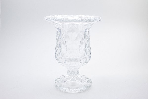 Vaso Diamond Lyor Vidro 15 cm