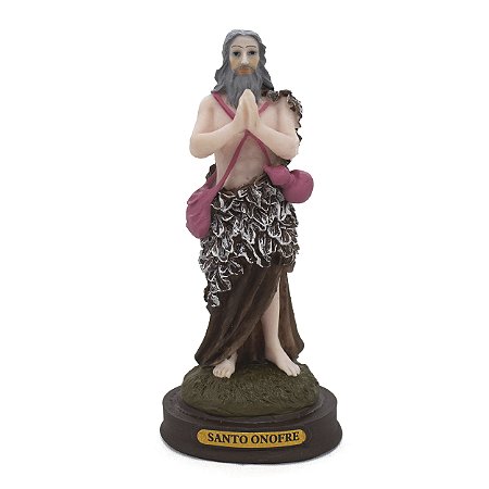 Imagem Santo Onofre Resina 15 cm