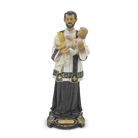 Imagem São Caetano Importado Resina 30 cm