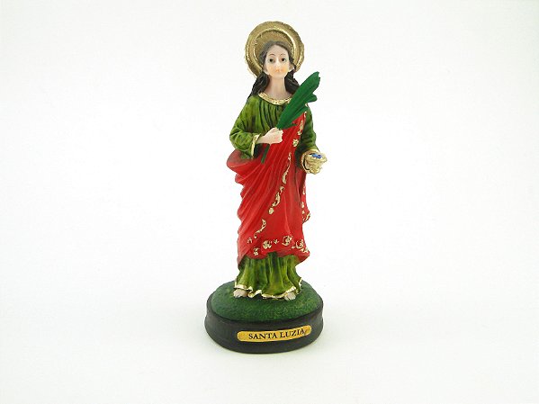 Imagem Santa Luzia Resina 15 cm