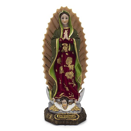 Imagem Nossa Senhora de Guadalupe Resina 22 cm