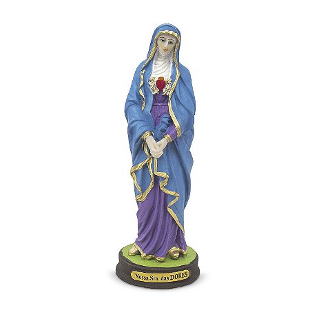 Imagem Nossa Senhora das Dores Resina 15 cm