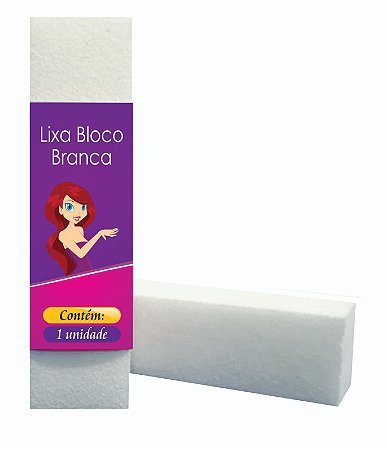 Lixa bloco polidora - modelar e polir