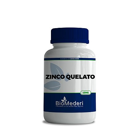 Zinco Quelato 45mg (90 cápsulas)