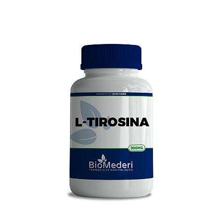 L-Tirosina 300mg (90 cápsulas)