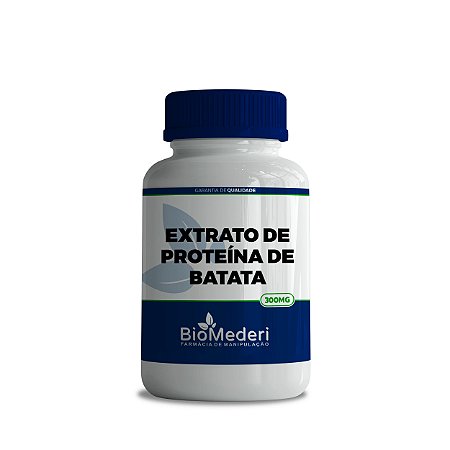 Extrato de Proteína de Batata 300mg (60 cápsulas)
